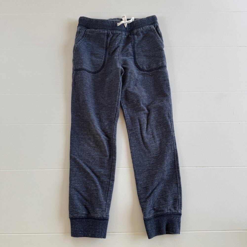 OshKosh B'gosh Boy's Size 7/7A Blue Heathered Drawstring Pants